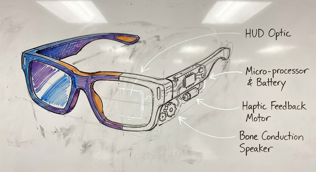 Deep exploration and research illustration