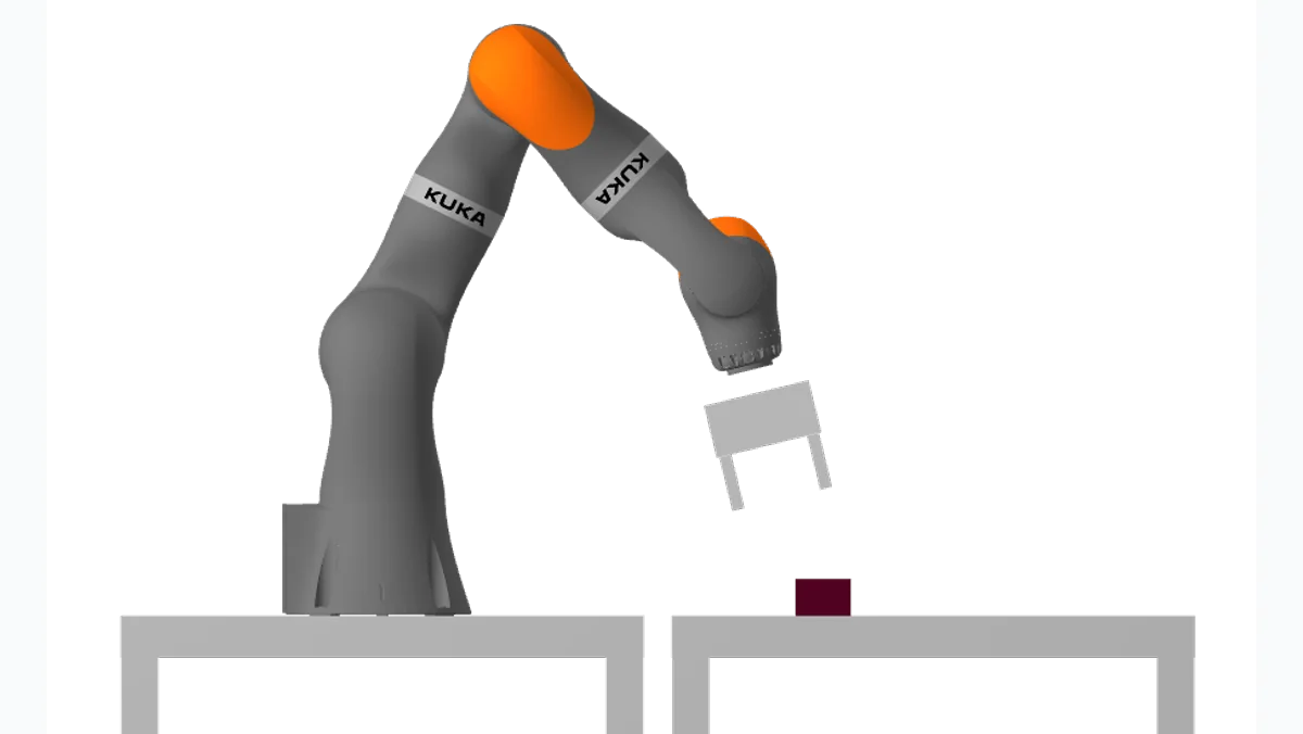 An upstream figure explaining the main elements of a robotic picking system.